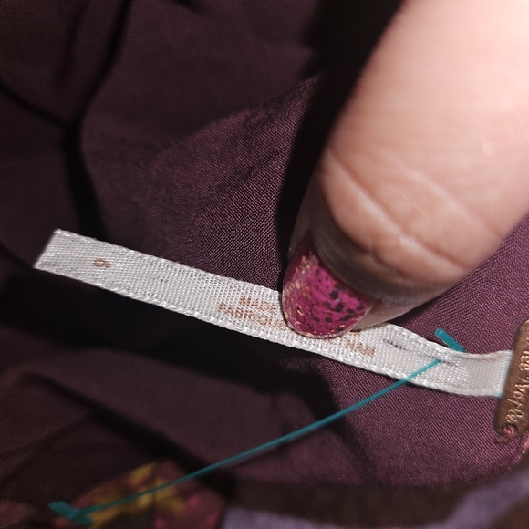 ❤️HOST PICK❤️NWOT Free People Morning Light Dress in Burgundy  / Wine - Picture 6 of 8